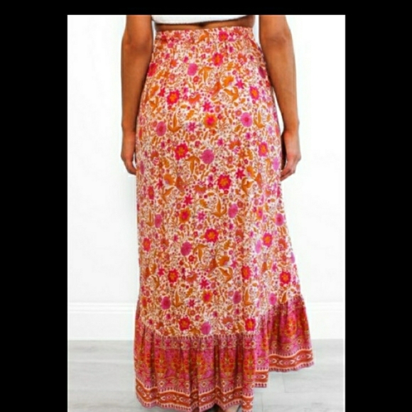 NWT Boho high/low skirt - Picture 3 of 3